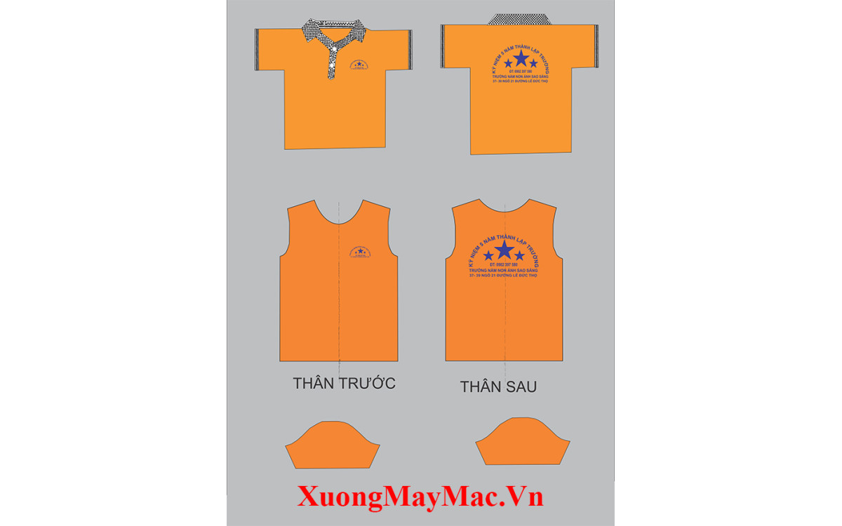 Quy tr&igrave;nh 7 bước sản xuất &aacute;o thun đồng phục